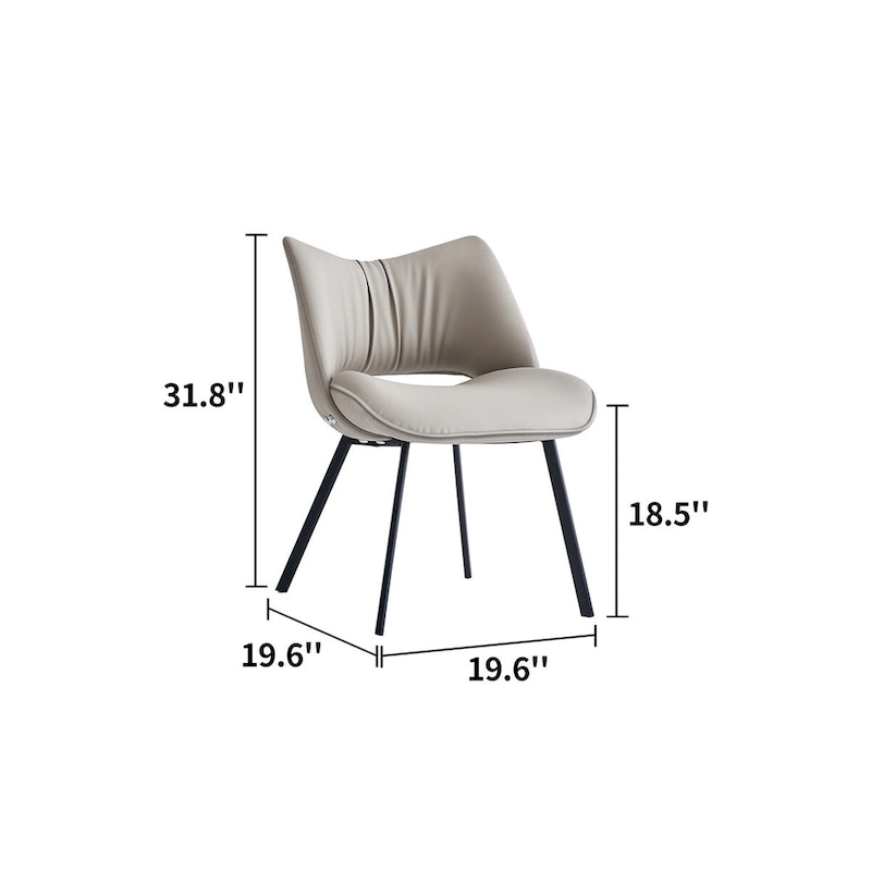 7 Piece 62.9 inch to 94.4 inch Extendable Dining Table Set with Sintered Stone Top 6 Chairs