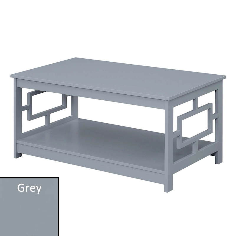 Convenience Concepts Town Square Coffee Table with Shelf