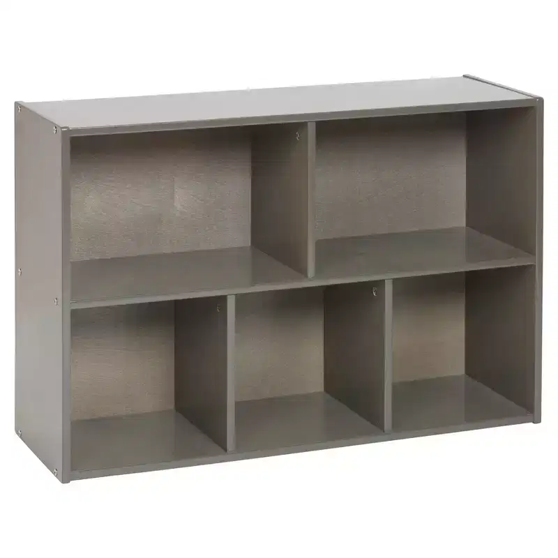 ECR4Kids Streamline 5-Compartment Single-Sided Storage Cabinet, 24in, Kids Furniture