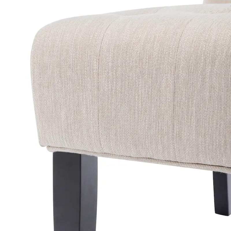 Lewis Fabric Tufted Accent Chair by Christopher Knight Home