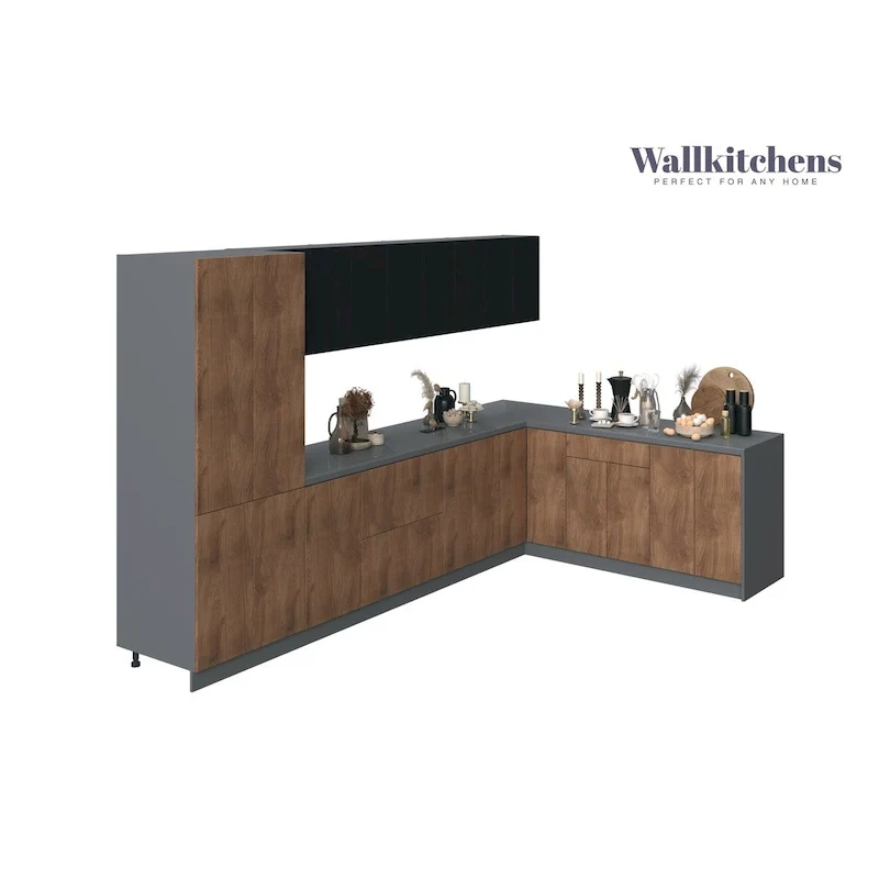 Collection Natural Teak & Black Color Base Size 11Ft Wide - 138x85