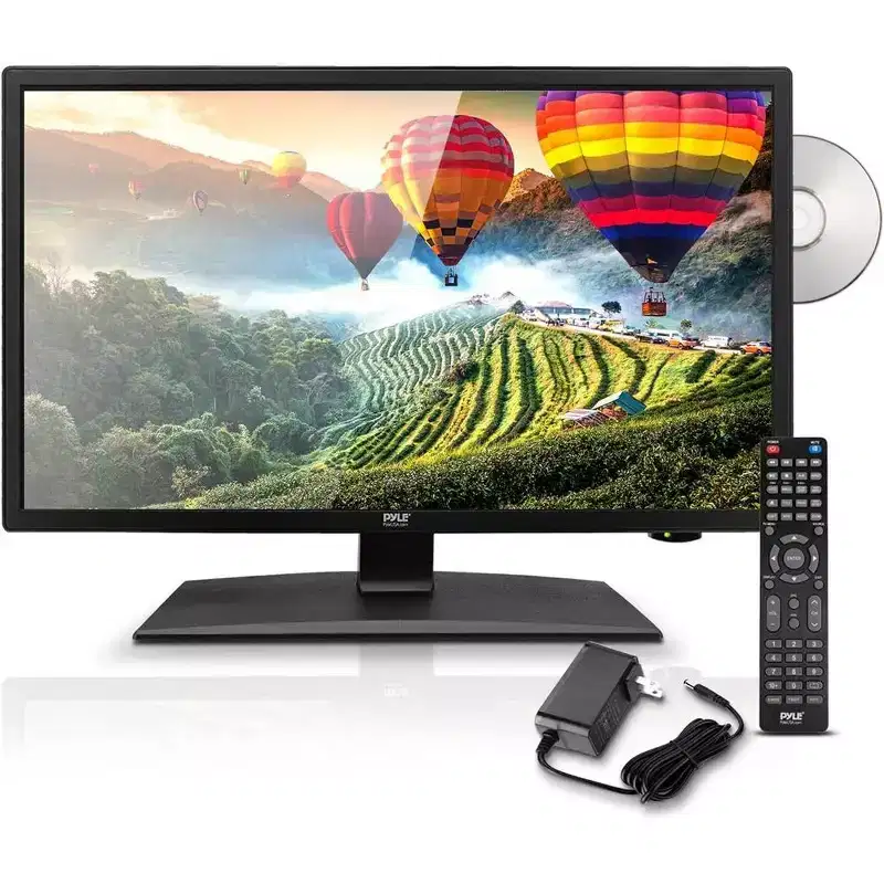 Pyle Full HD ELED RV Digital TV with DVD Combo