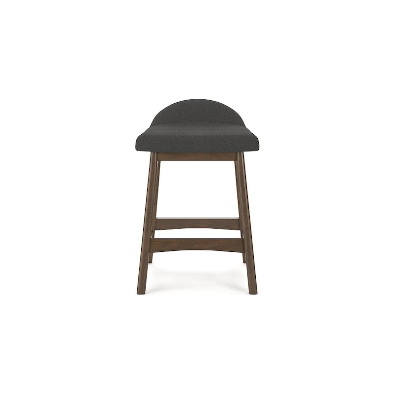Signature Design by Ashley Lyncott Upholstered Counter Height Bar Stool (Set of 2) - 19W x 20D x 29H