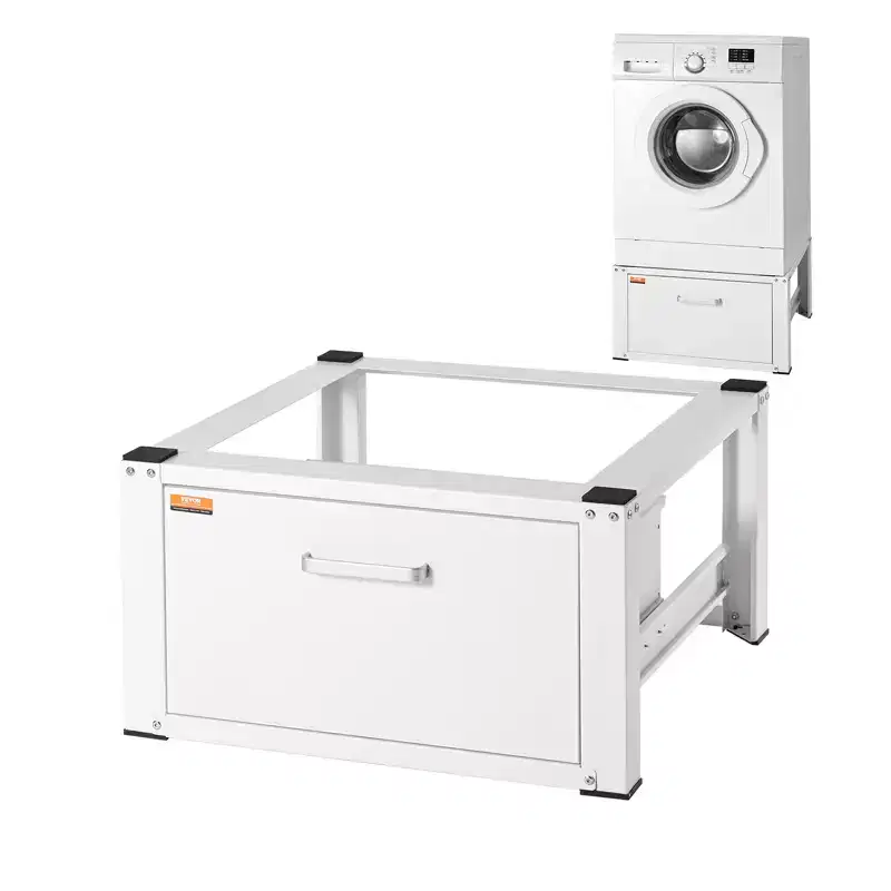 VEVOR Laundry Pedestal 27 Wide 14.4 Height, Washer And Dryer Base Stand Platform Universal Fit 660lbs Capacity, Heavy Duty Multi-Functional Base