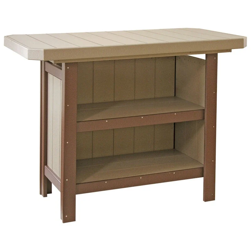 Poly Lumber Serving Bar