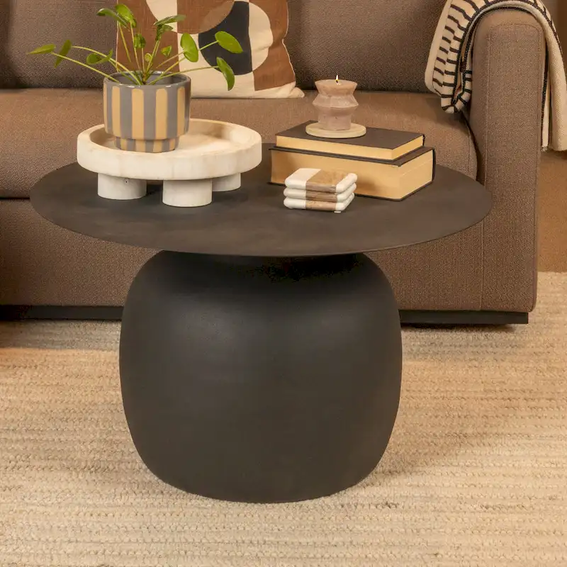 Round Metal Coffee Table