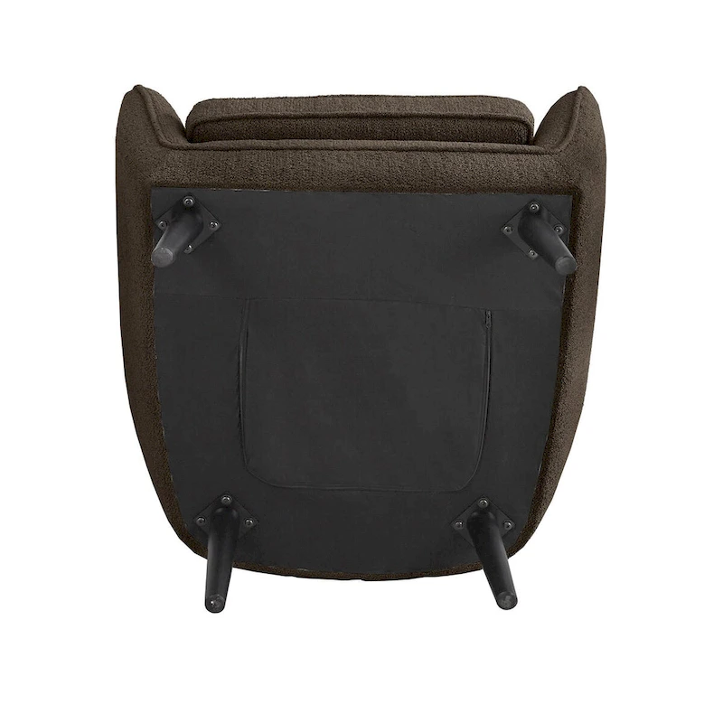 Neath Mid-Century Channel-Tufted Accent Chair with Removable Cushion Cover by iNSPIRE Q Classic
