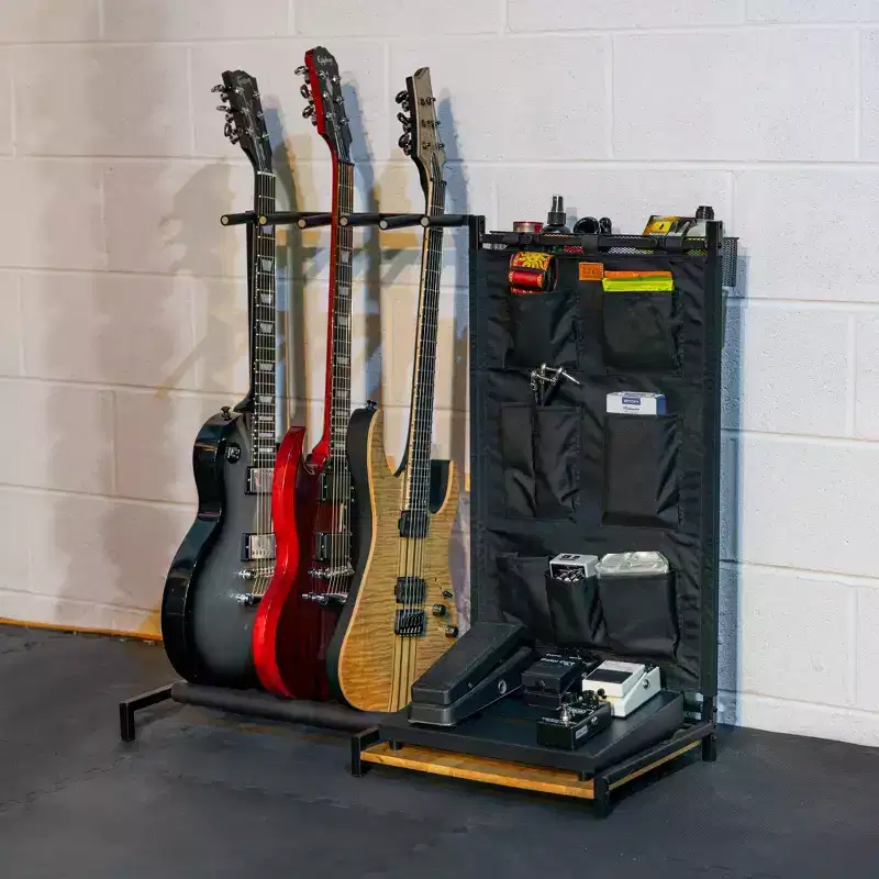 StoreYourBoard Opener 5-Slot Guitar Rack | Black