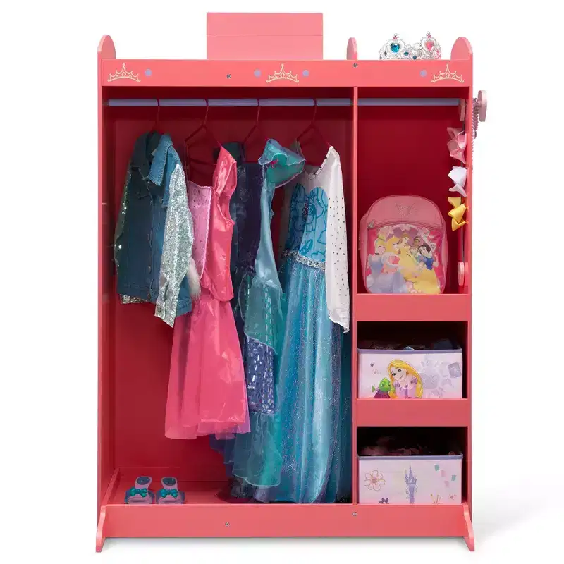 Delta Children Princess Dress & Play Boutique Cabinet