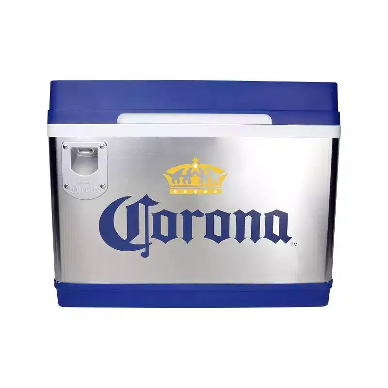 Corona Cruiser 12V Cooler, 24 Bottle Portable Fridge, AC/DC 45L /48qt