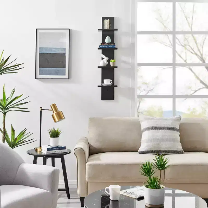 39.5 x 9 Utility 4-Tier Column Spine Shelf