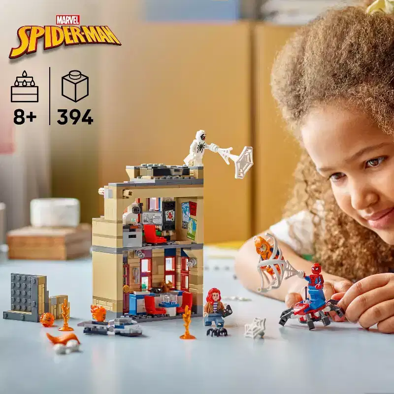 LEGO Marvel Peter Parker’s Apartment Super Hero Building Toy 76317