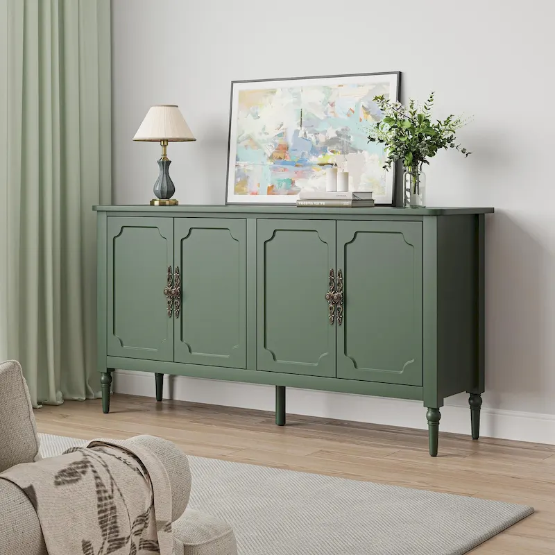 58 Accent Cabinet with 4 Doors