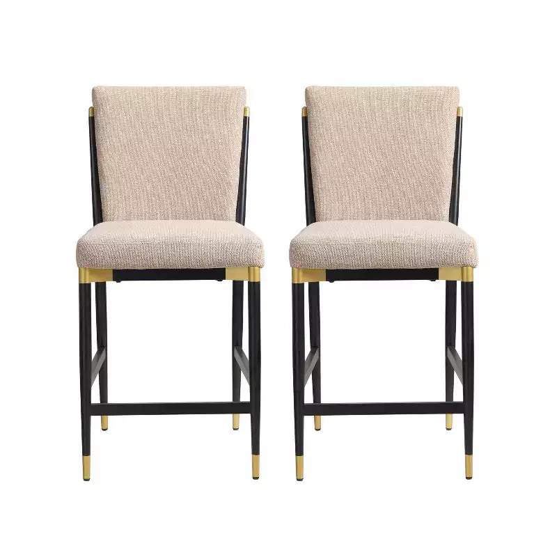 Christopher Knight Home Teresa Modern Upholstered Counter Stools (Set of 2)