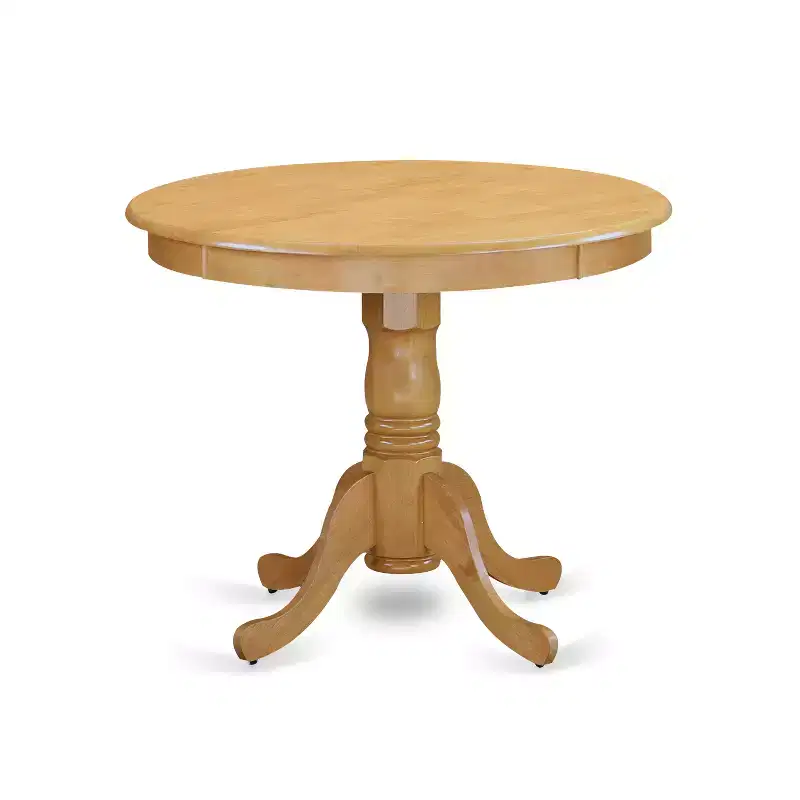 HomeStock Belmont 5-Piece Kitchen Table Set, Oak