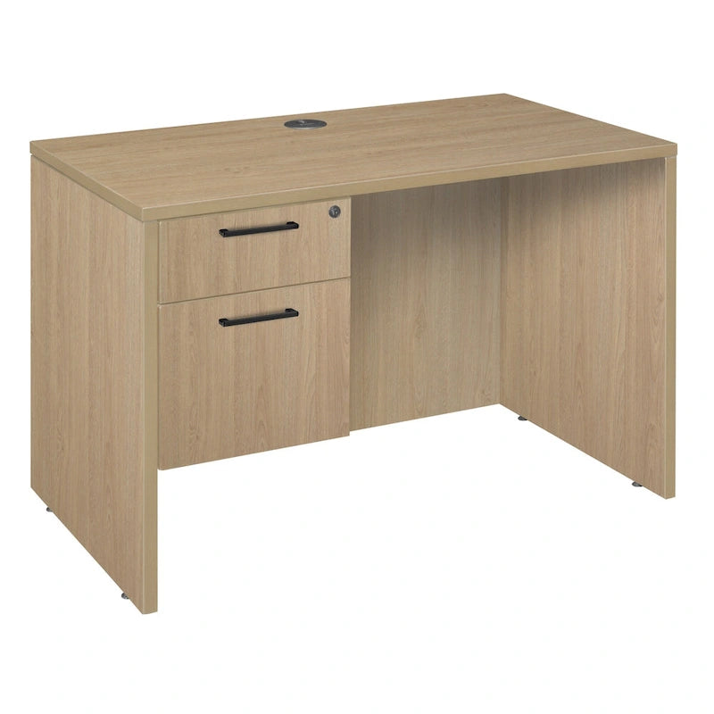 42 In Single Pedestal Desk