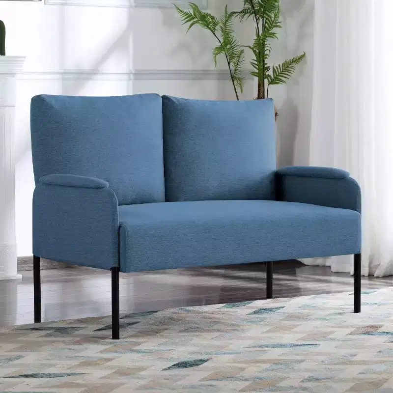 MAYEERTY Sofa 47 Lazy Floor Curved Bubble Chair Oversized Single Bubble for Living Room Green