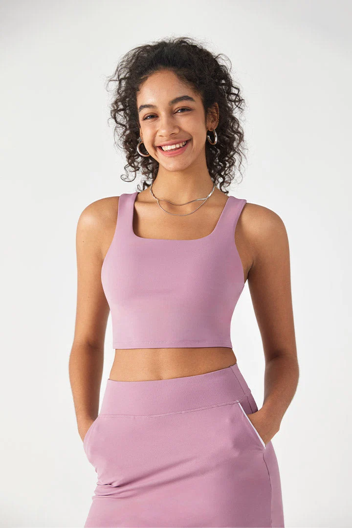 Back V-shape Longline Sports Bra