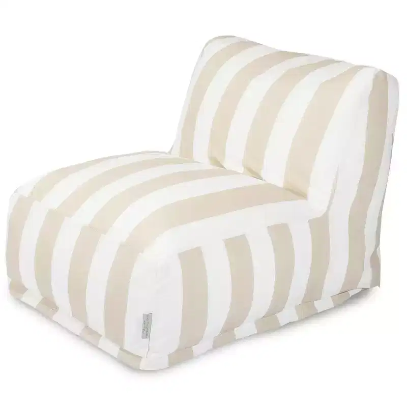 Chair Lounger Bean Bag, Velvet, Indoor, 36
