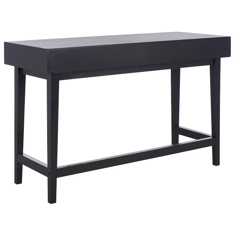 Delsie Mid-Century 3-Drawer Desk