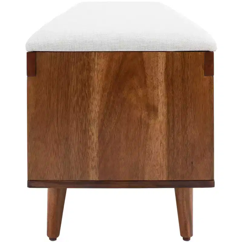 Cricket Open Shelf Bench With Cushion - BCH5000 - Safavieh