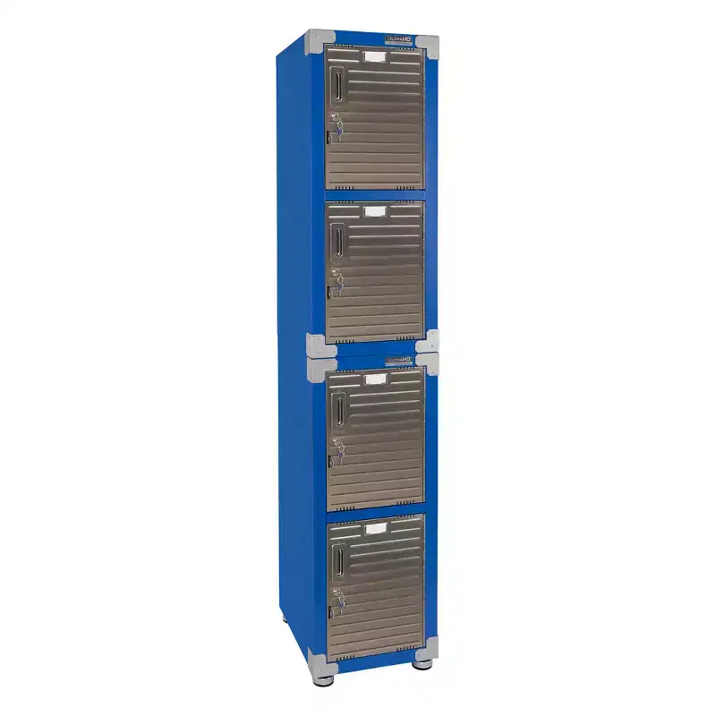 Seville Classics UltraHD 4-Door Stackable Locker Cabinet
