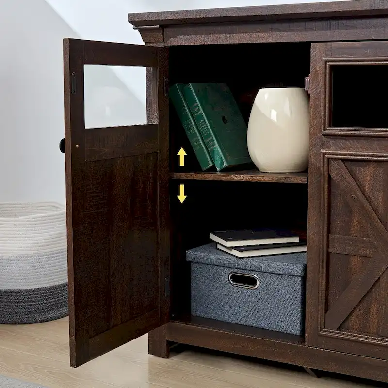 Farmhouse Buffet Sideboard Cabinet