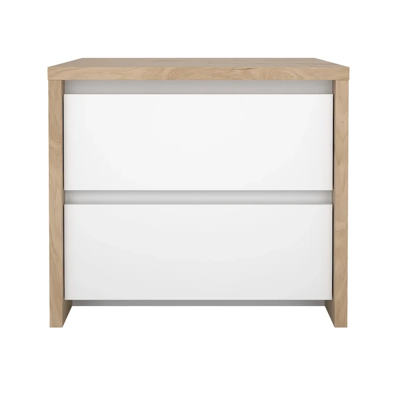Porch & Den Next 17-Inch Tall 2-Drawer Nightstand End Table