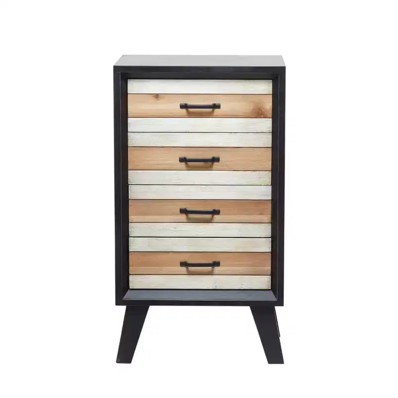 Modern MDF Cabinet Black