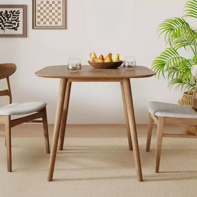 Mid-Century Modern Wood Dining Table