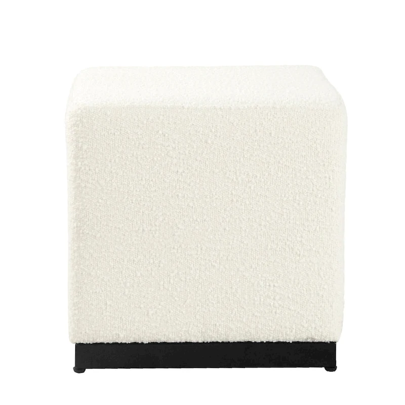 HomePop Modern Cube Ottoman