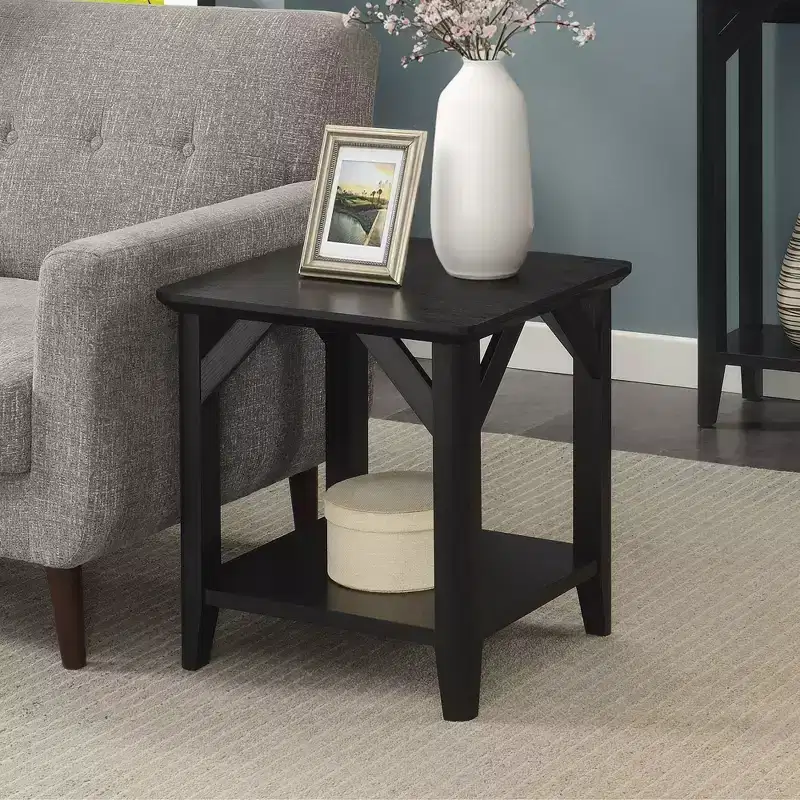 Winston End Table with Shelf - Breighton Home