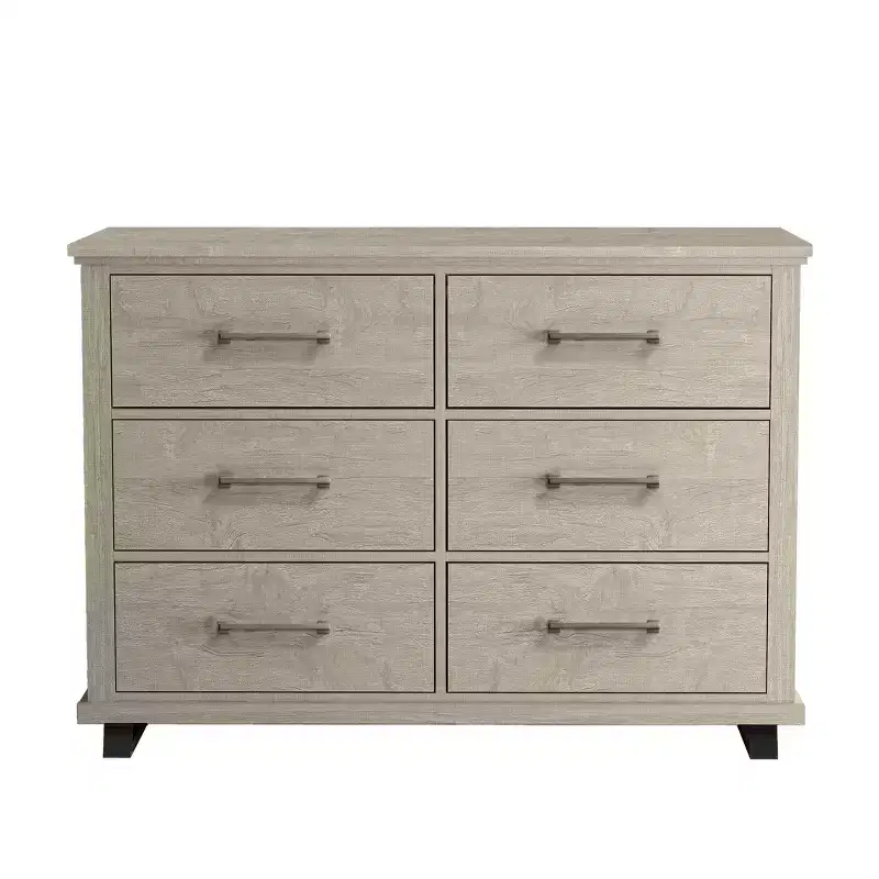 52-inch six-drawer chest