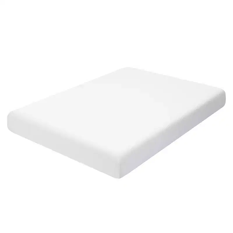Costway Full\Twin\Queen\King Size 8'' Foam Mattress Jacquard Medium Firm Bed-in-a-Box Bed Room W/Removable Cover