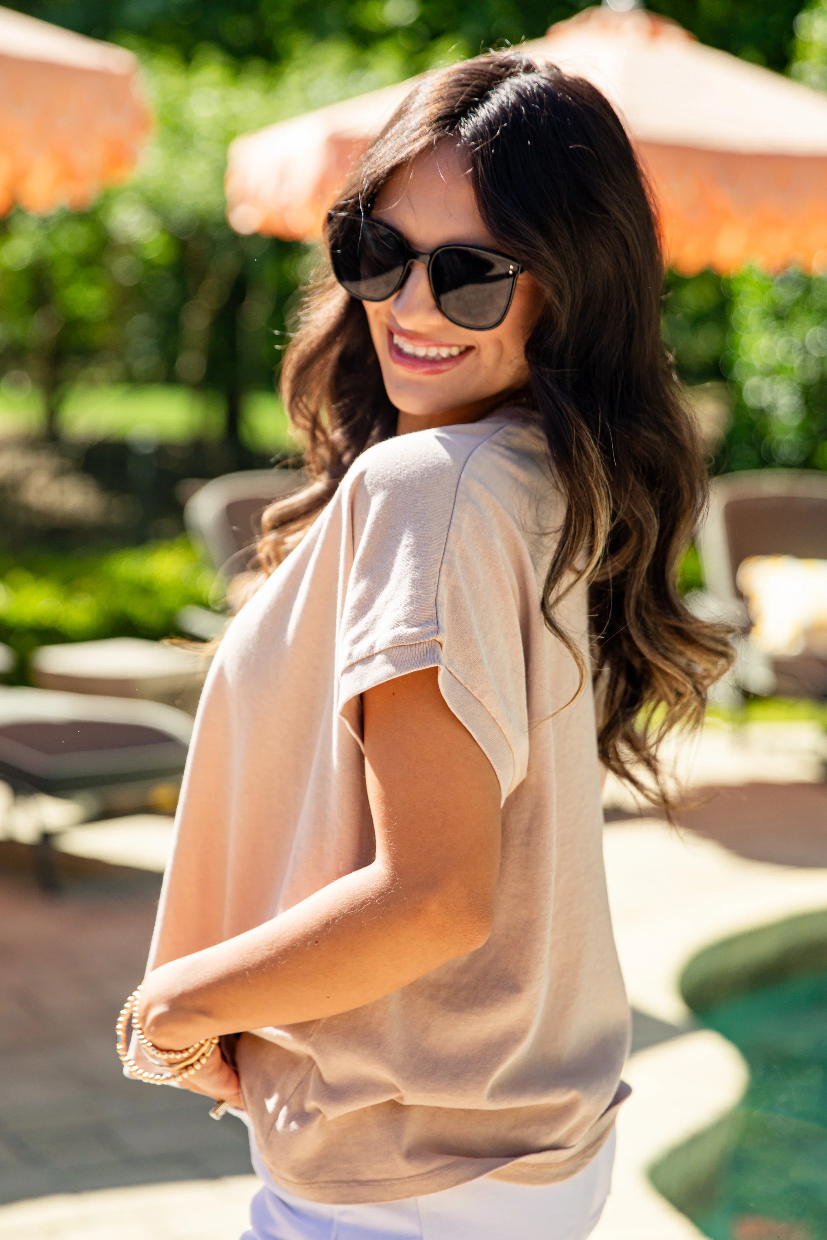 Crew Neck Short Sleeve Relaxed Cotton T-Shirt