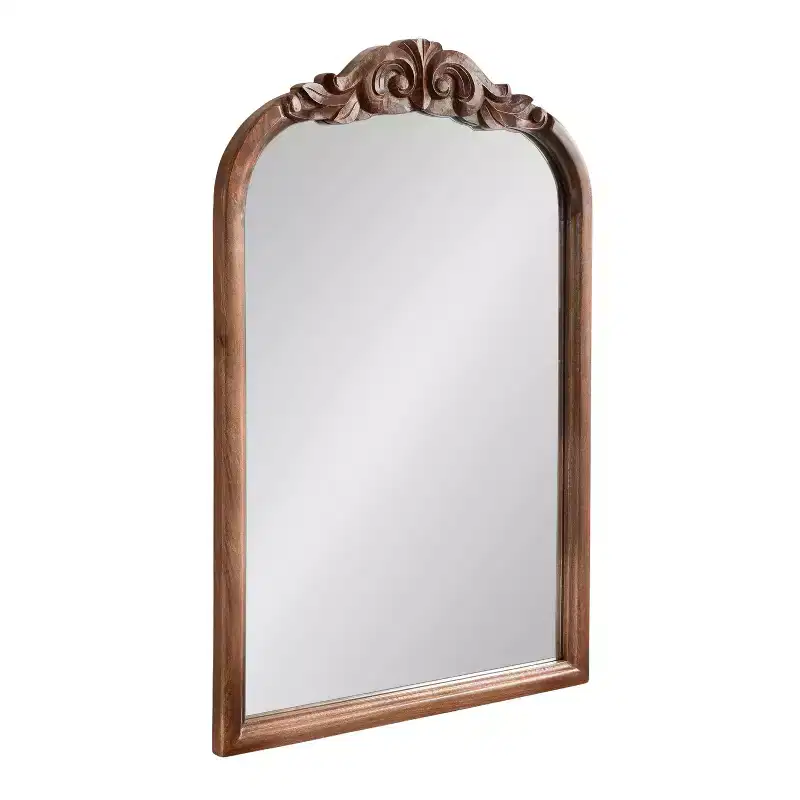 Kate & Laurel All Things Decor 24x36 Arendahl Wood Arch Mirror