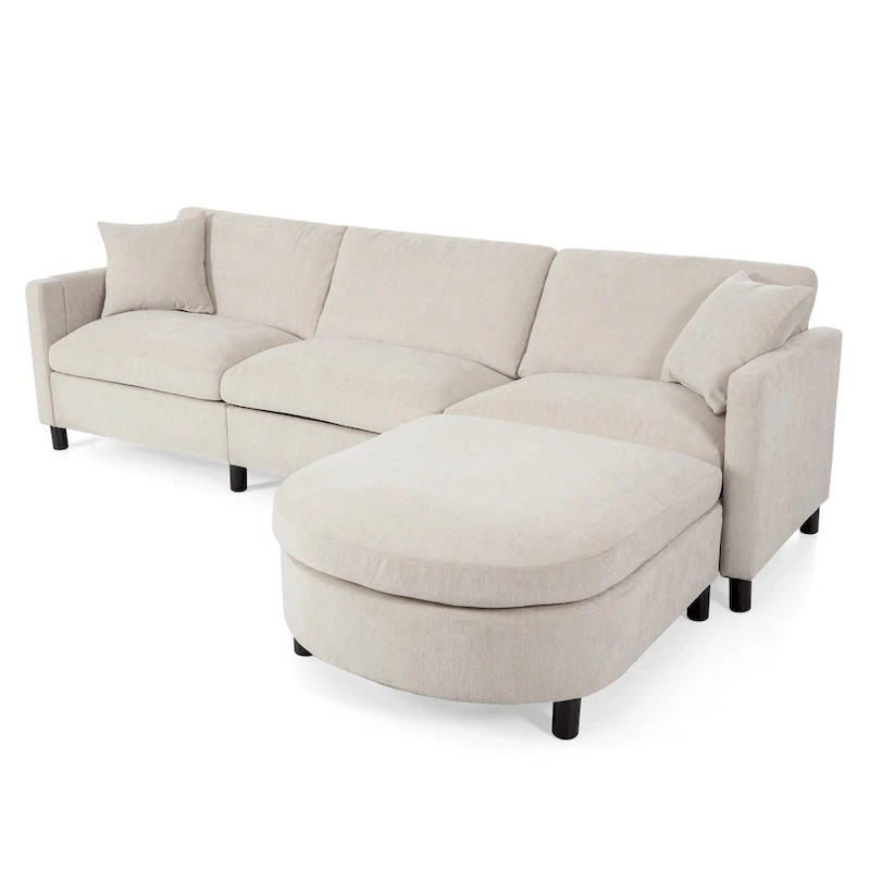 Wooden Frame Free Combination Sofa Couch