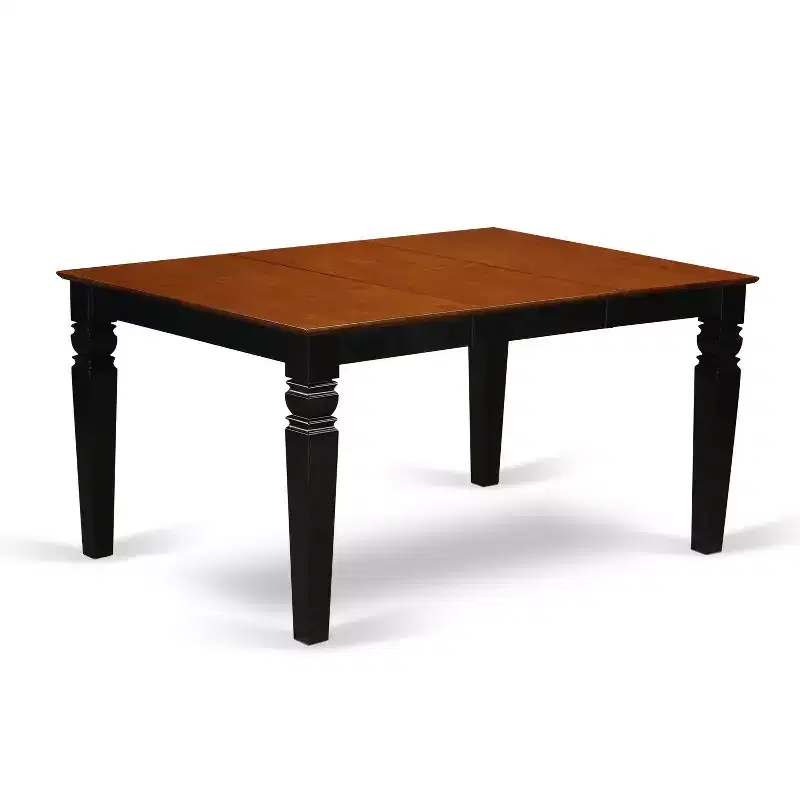 Dinette Table Set with Chairs - Kitchen Dining Room Table Set - 7 Piece Nordic Style
