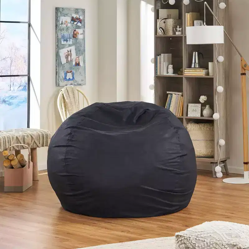 Madison Faux Suede Beanbag 5' - Christopher Knight Home