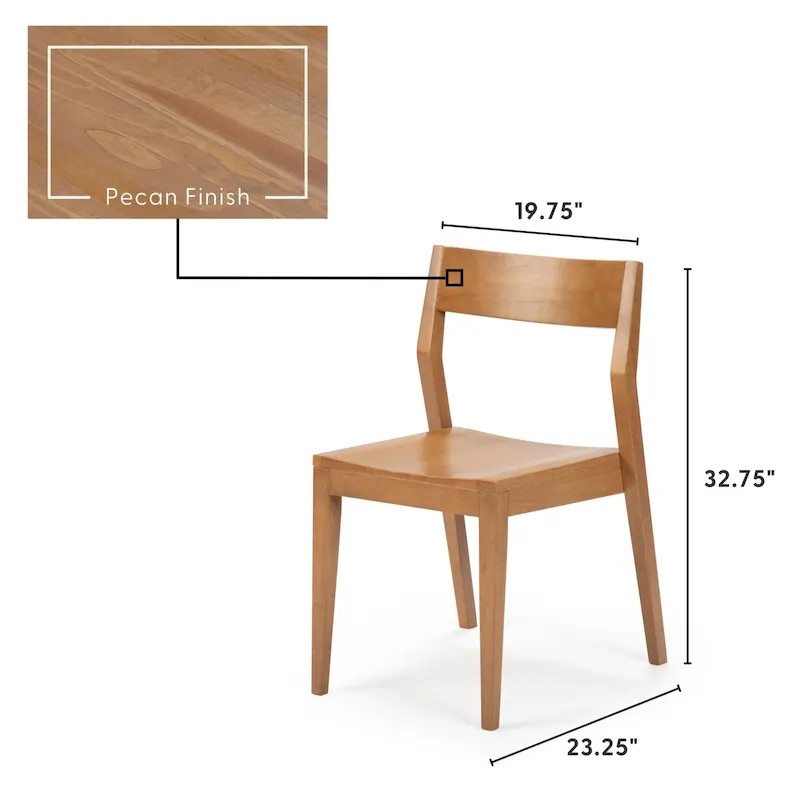 Modern Solid Wood Dining Chair