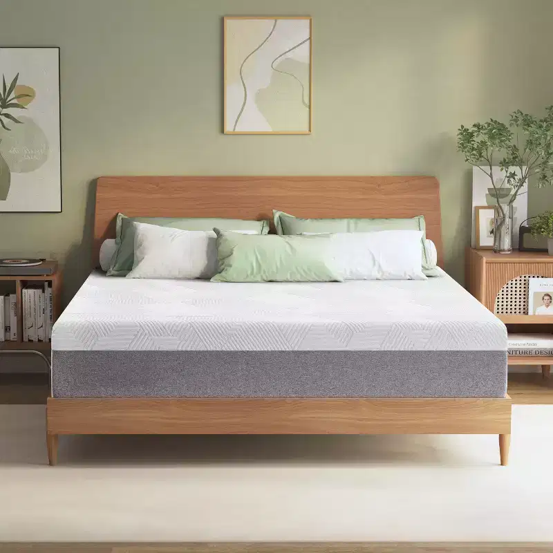 Wuleitex 12 inch size memory foam mattress, medium hard mattress Certified breathable mattress for cool sleep support and decompression