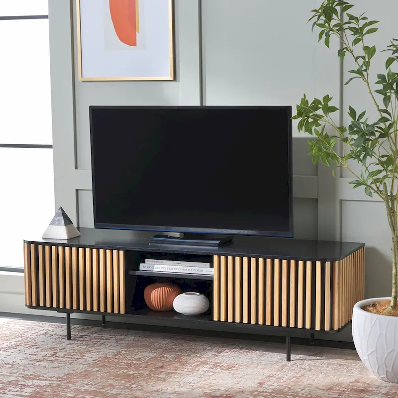 Anahi 2 Door 2 Shelf Media Stand - 54Wx17Dx19H