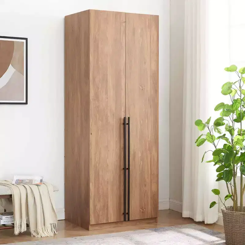 Manhattan Comfort Lee 2 Door and 4 Shelf Wardrobe Closet