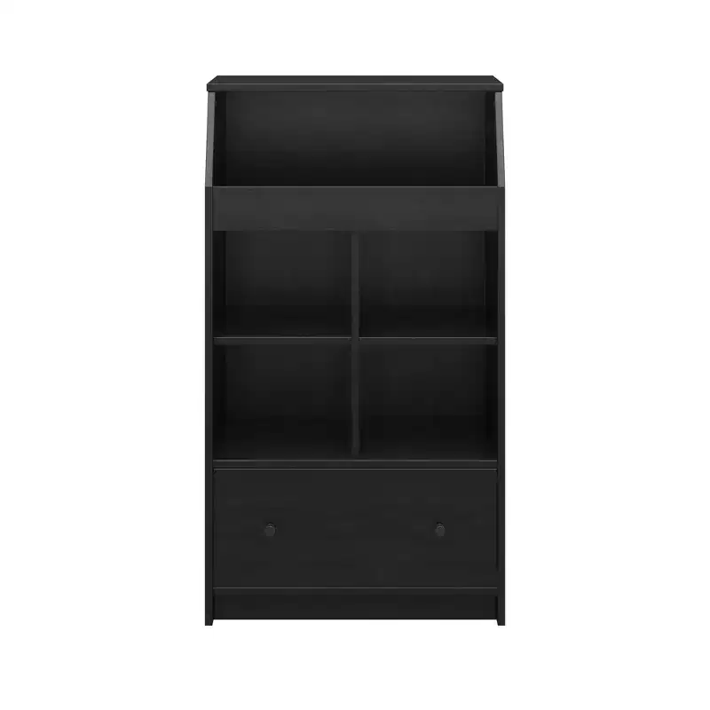 1-Drawer Storage Tower with 5 Open Shelves