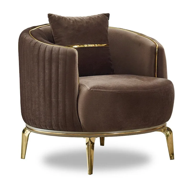 Arianna 4-Pieces Two Sofa Two Chair Living Room Set