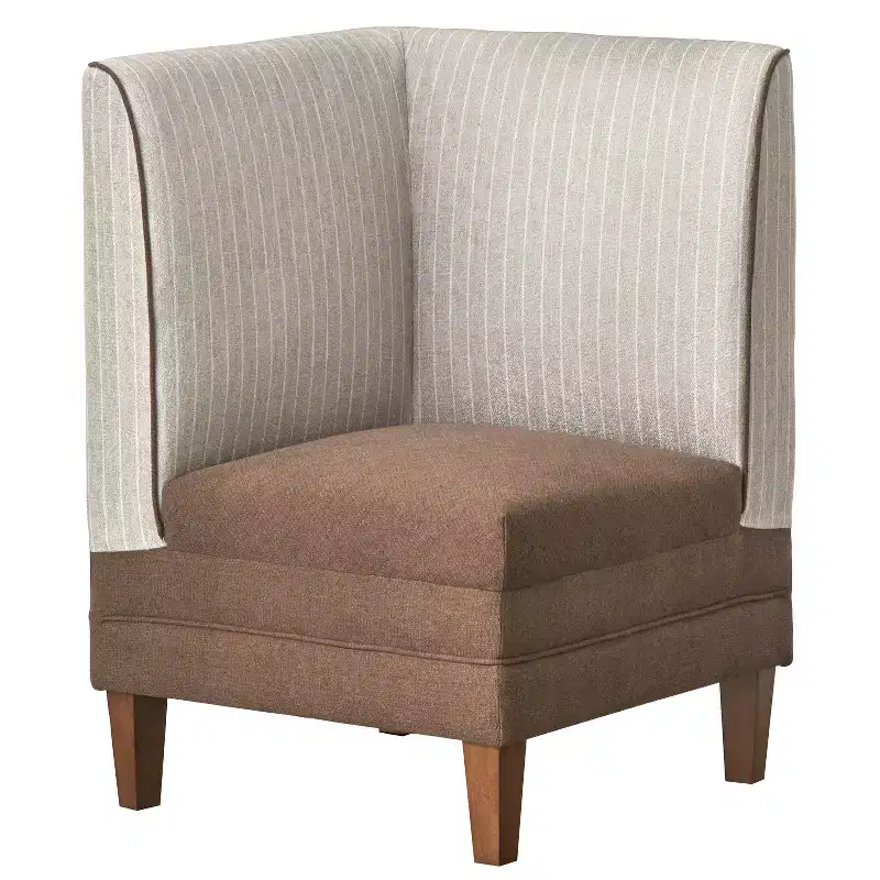 Lifestorey Phillips Upholstered Breakfast Nook Corner Seat