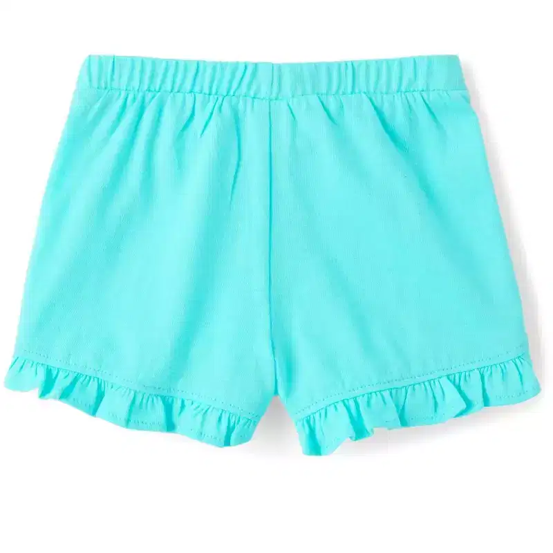 The Children's Place Baby Girls Seashell Ruffle Shorts 3-Pack
