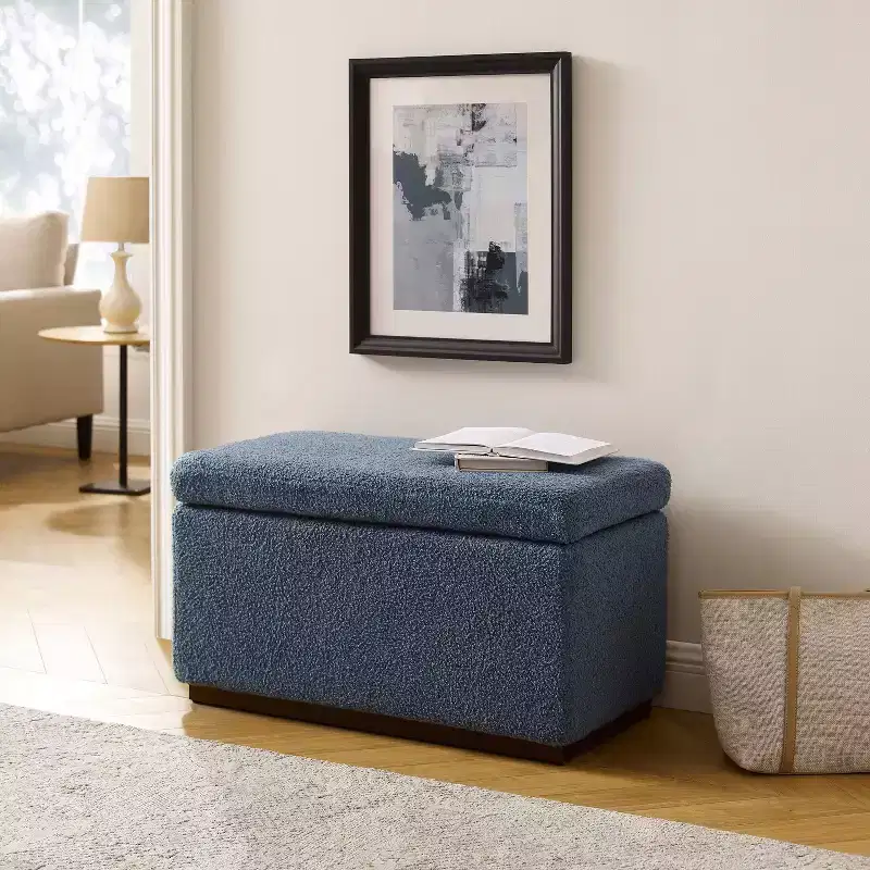Rectangle Storage Ottoman