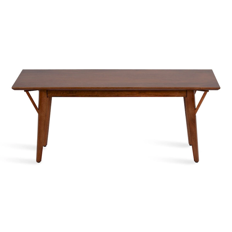 Kate and Laurel McCutcheon Wood Bench
