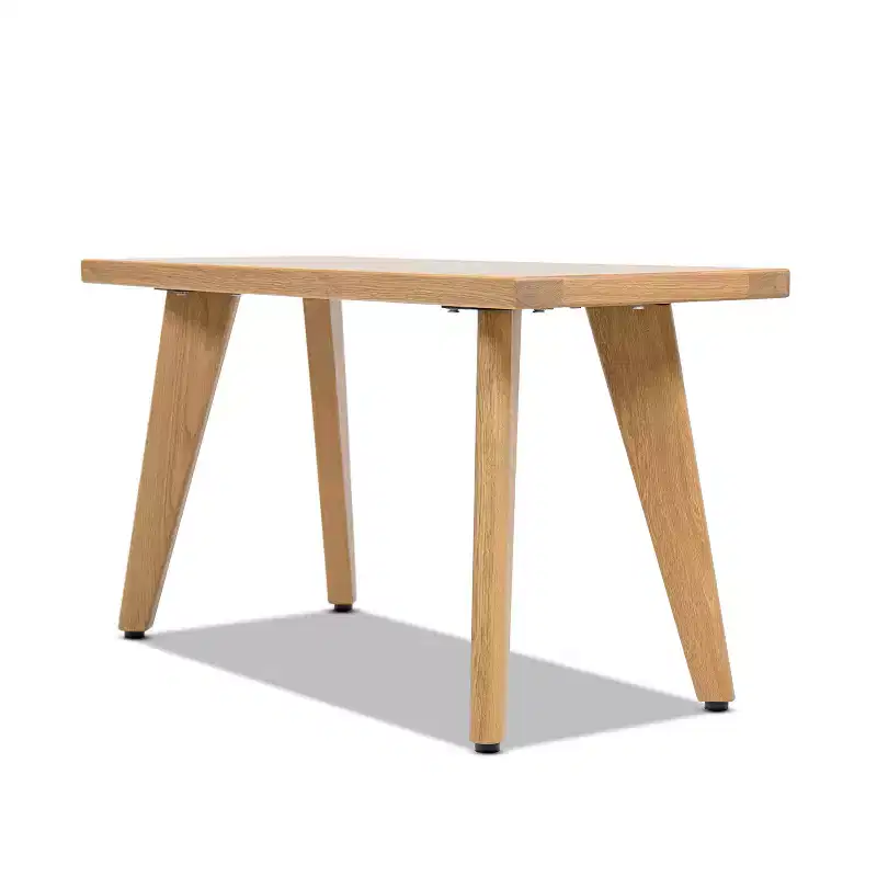 Jennifer Taylor Home Capri 35.5 Solid Red Oak Wood Bench